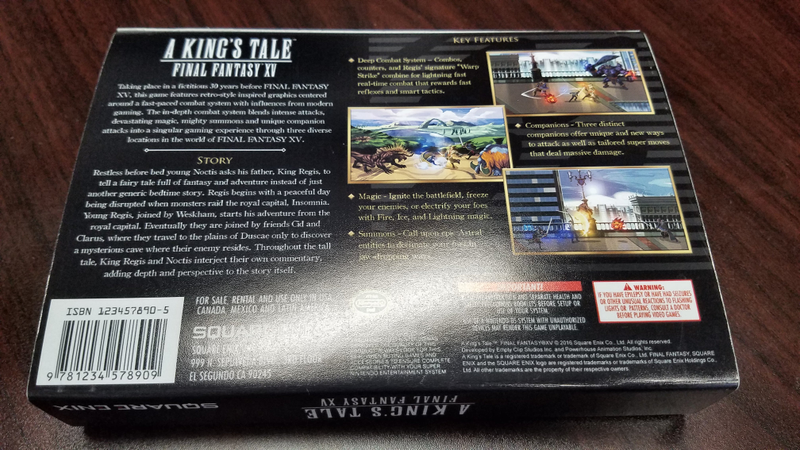 Illustration for article titled Square Enix Gave Sweet, Fake SNES Carts To King's Tale Staff